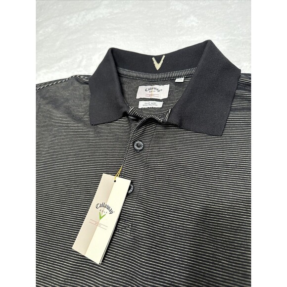 Callaway Charcoal Grey Polo Shirt Classic Design - Picture 2 of 8